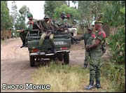 Congo soldiers