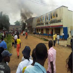 Protesters burn PPRD headquaters in Kisangani