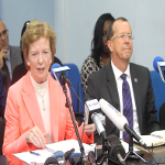 Mary Robinson and Martin Kobler