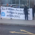 Manifestation organise par l'ONG Corpus avec Amnesty International le samedi 22 novembre  ...