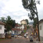 Bukavu street near the cathedral