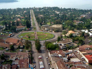 Goma, capital city of North Kivu province