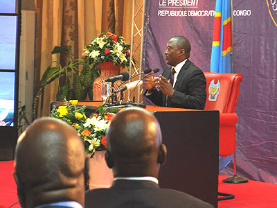 Joseph Kabila holds rare news conference