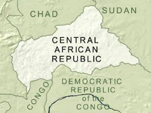 Sudan, Congo, Central African Republic, Uganda