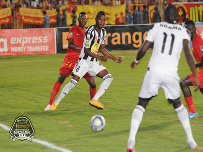 DR Congo's TP Mazembe play against Sudan's El Merreikh on 9.26.2015 in Omdurman 