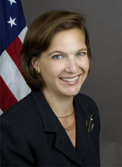 U.S. Department of State spokesperson Victoria Nuland