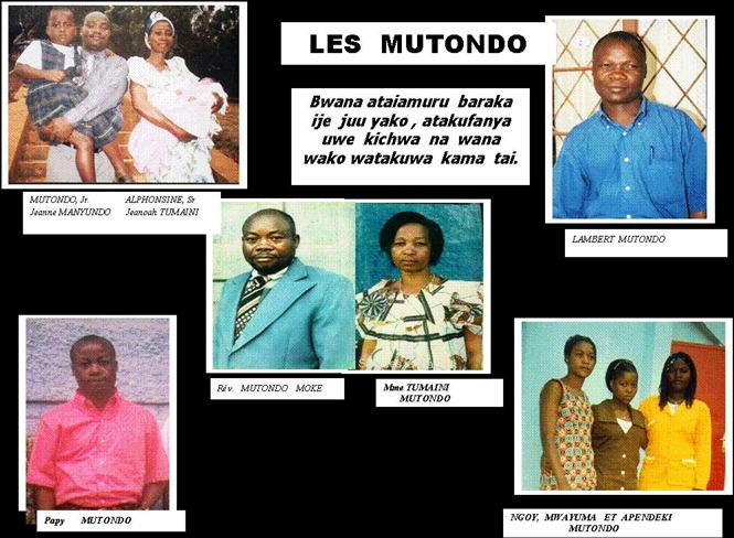 Les 6 enfants du feu Rv. Mutondo Moke et Bugumba Tumaini