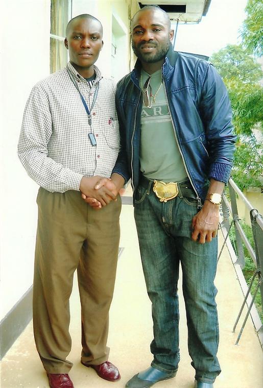 Jol Kalumba et Robert Kidiaba, le meilleur gardien d'afique et gardien du TP Mazembe