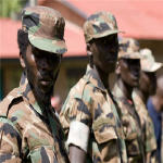 Soldats du CNDP au Congo