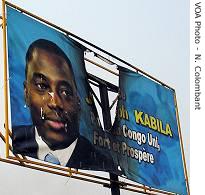 Kabila postersh have been burned down
