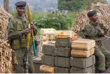 Congo soldiers in North Kivu
