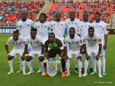 DR Congo Leopards during the Africa Cup of Nations in Equatorial Guinea