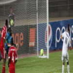 CS Sfaxien play against TP Mazembe in Rades, Tunisia