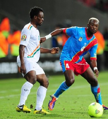 DR Congo's Leopards against Niger's Mena at the 2013 Africa Cup of Nations