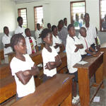 Students in DR Congo
