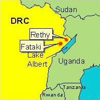 Fataki - Congo map