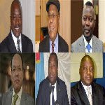 Joseph Kabila, Etienne Tshisekedi, Vital Kamerhe, Kengo wa Dondo, Nzanga Mobutu, Mbusa Myamwisi