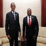 Rwanda's President Paul Kagame and DR Congo's President Joseph Kabila met in Addis-Ababa on July 15, 2012