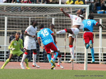 DR Congo's Leopards faced Equatorial Guinea's Nzalang in Kinshasa on 9.9.2012