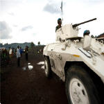 MONUC peacekeepers in Goma