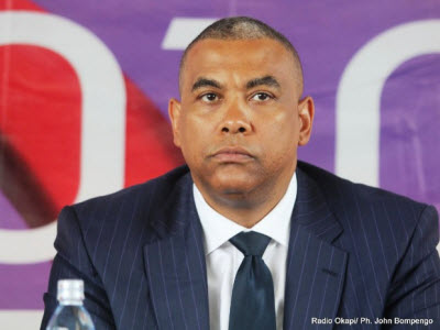 DR Congo's Minister of Planning Olivier Kamitatu