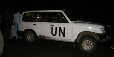 United Nations mission in DR Congo (MONUSCO) vehicle caught in smuggling of tin ore