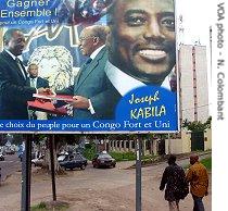 Kabila poster, Oct. 26, 2006