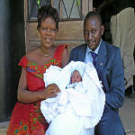 M. Justin MUBALAMA, Mme Apolline SAFI and son Ms Chantal MPARANYI LUNVI
