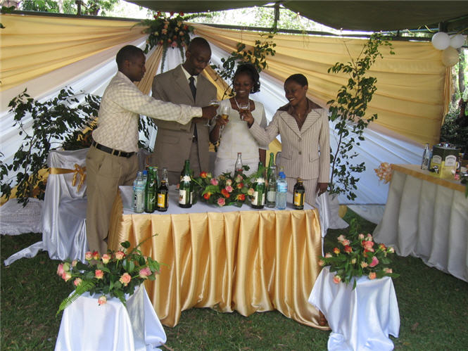 WEDDING CEREMONY AT IMBASENI, ARUSHA, TANZANIA