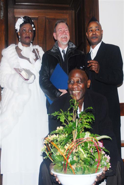 Mariage de Ridjana Kitoko a la tour de peiz suisse canton de vaud