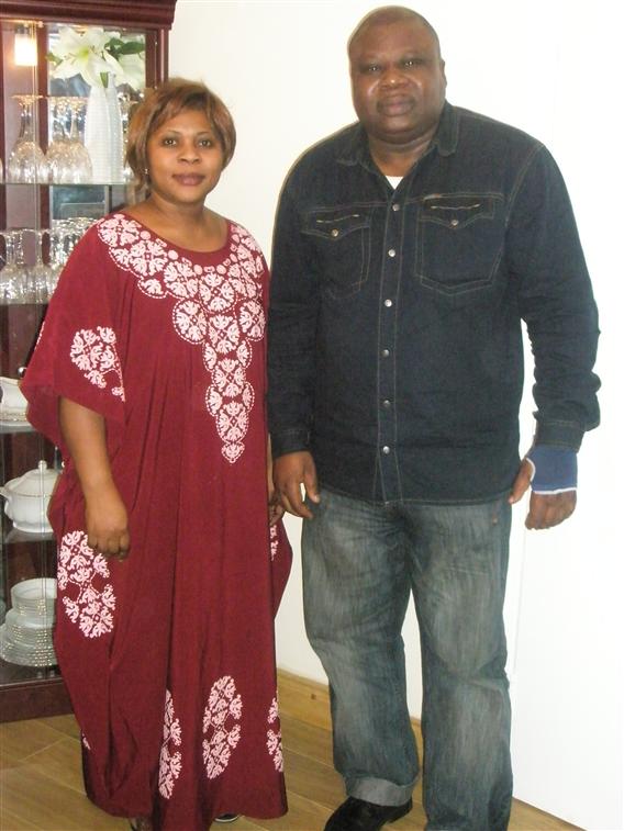 Victorine Zanga et son cousin Debambongo