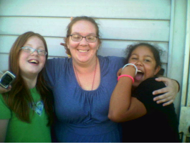 This is my cousin Gabby with Myself and My daughter, Cheyenne!